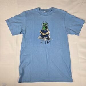 FTP Leave Me Alone Trash Can Graphic T-Shirt M